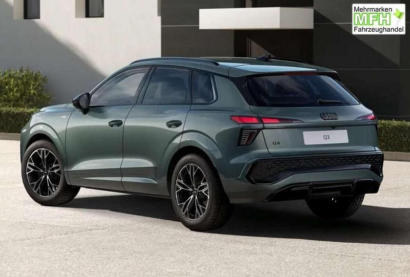 Neu Audi Q3 S-Line 150 PS (110 kW) 2025 Salbeigrün metallic SUV