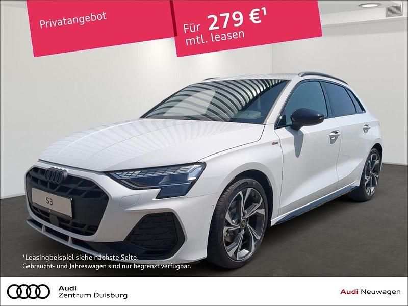 Weiß Gebraucht 2025 Audi A3 Sportback S-Line Kleinwagen | 36.770 € (Guter Preis) - Bild 1/4
