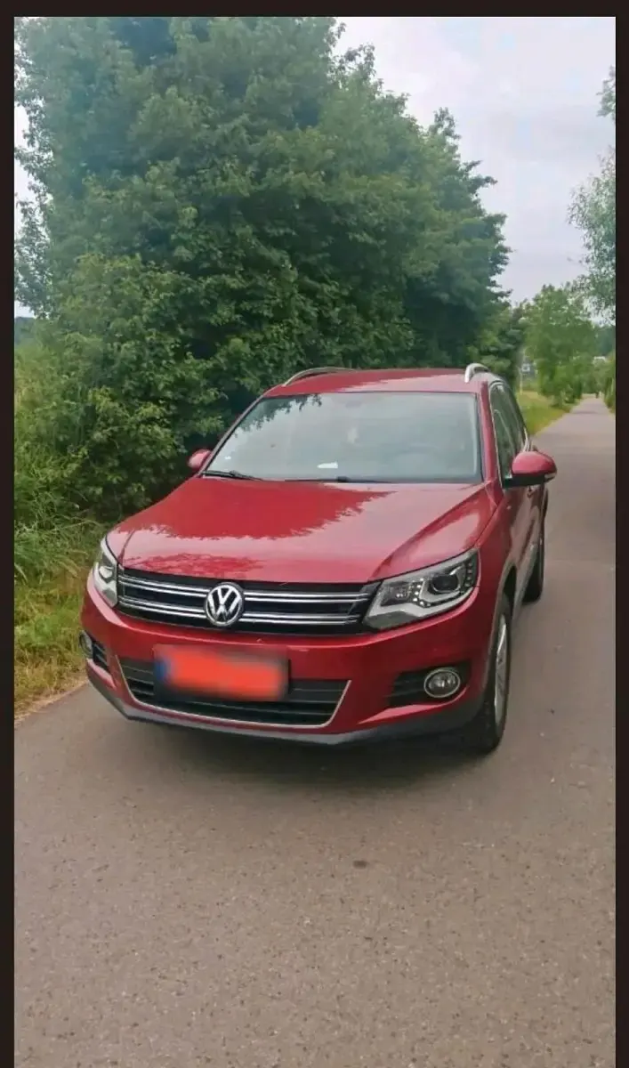 Gebraucht VW Tiguan 177 PS (130 kW) 2014 Rot SUV