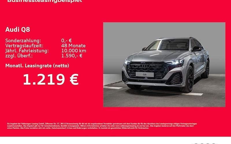 Neu Audi Q8 Ambiente 286 PS (210 kW) 2026 Silber SUV
