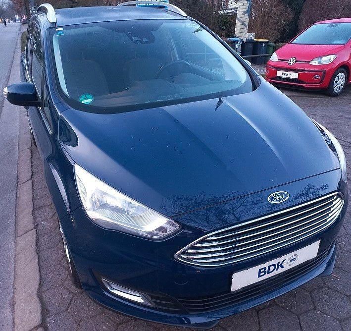Gebraucht Ford Grand C-Max Titanium 150 PS (110 kW) 2015 Blau Van / Kleinbus