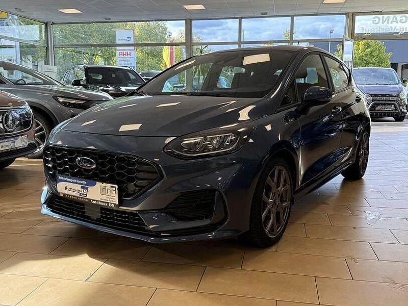 Blau Gebraucht 2023 Ford Fiesta ST-Line Kleinwagen | 19.440 € (Guter Preis) - Bild 1/4