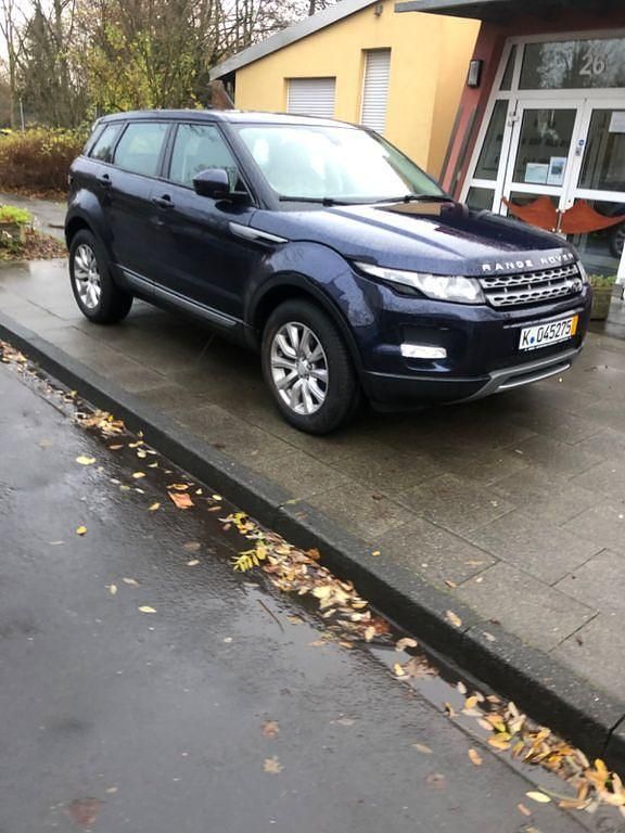 Blau Gebraucht 2014 Land Rover Range Rover evoque Prestige SUV | 10.300 € (Superpreis) - Bild 1/4