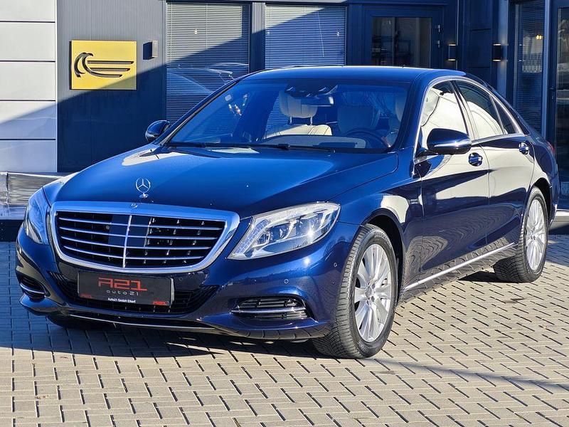 Blau Gebraucht 2015 Mercedes S500 Limousine | 34.600 € (Superpreis) - Bild 1/4