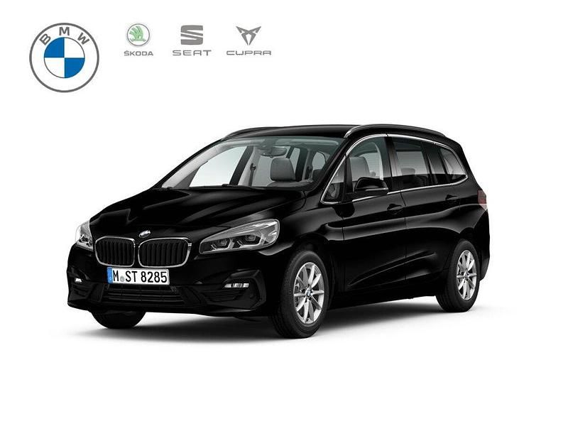 Schwarz Gebraucht 2022 BMW 220 Gran Tourer Luxury Line Van / Kleinbus | 26.850 € (Fairer Preis) - Bild 1/4