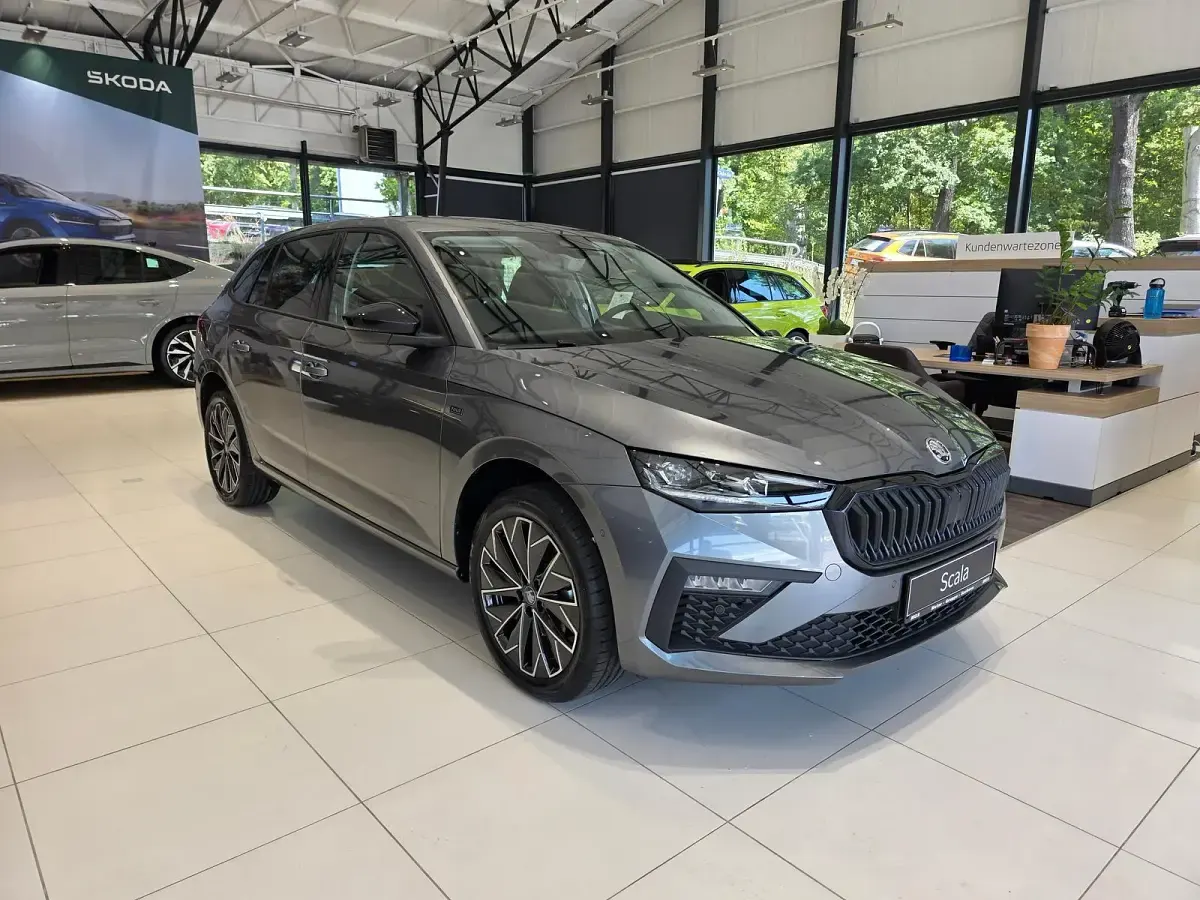 Gebraucht Skoda Scala Tour 116 PS (85 kW) 2025 Graphitegrau metallic Kleinwagen