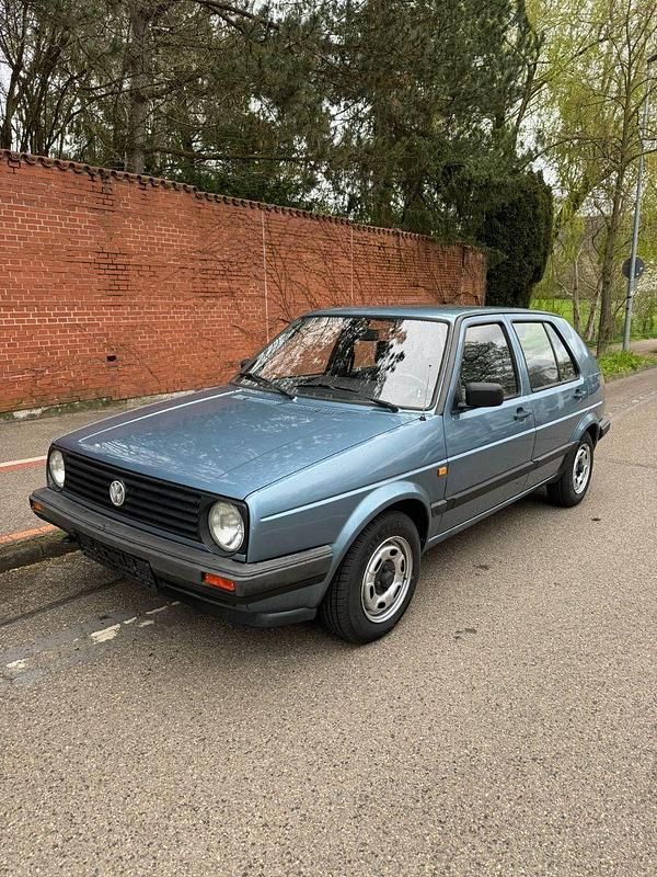 Blau Gebraucht 1991 VW Golf II Limousine | 2.999 € - Bild 1/4