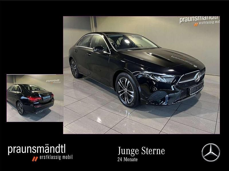 Schwarz Gebraucht 2023 Mercedes A180 Progressive Limousine | 28.850 € (Fairer Preis) - Bild 1/4