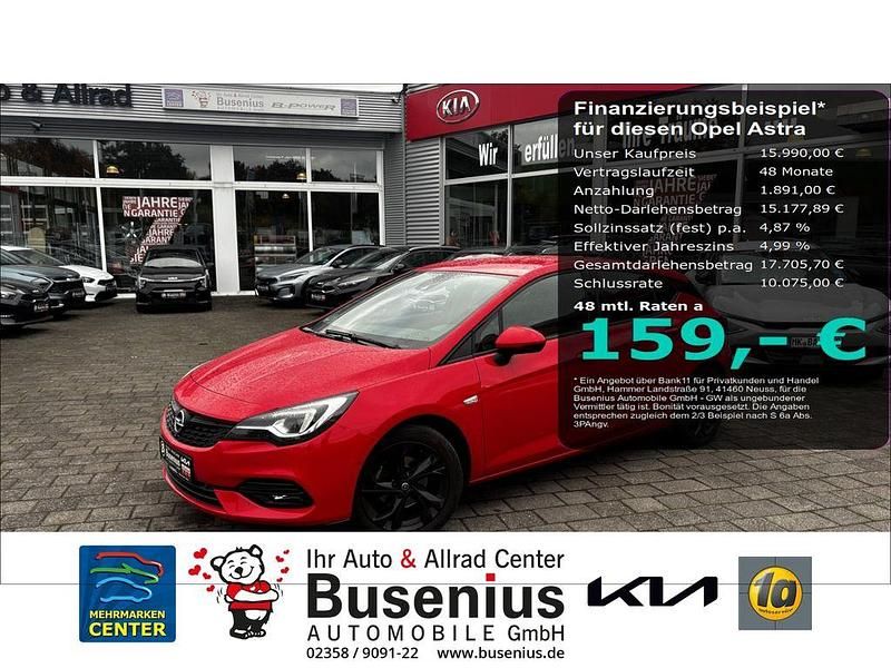 Rot Gebraucht 2019 Opel Astra Ultimate Limousine | 15.990 € (Fairer Preis) - Bild 1/4