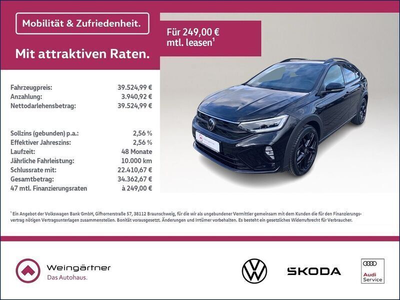 Schwarz Neu 2025 VW Taigo R-line SUV | 33.690 € (Teuer) - Bild 1/4