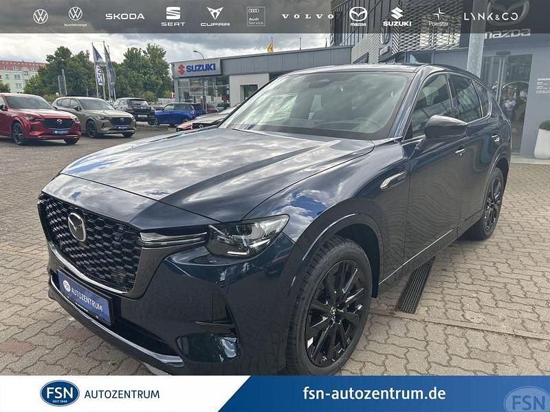 Deep crystal blue Gebraucht 2025 Mazda CX-60 Homura-Line SUV | 45.850 € (Fairer Preis) - Bild 1/4