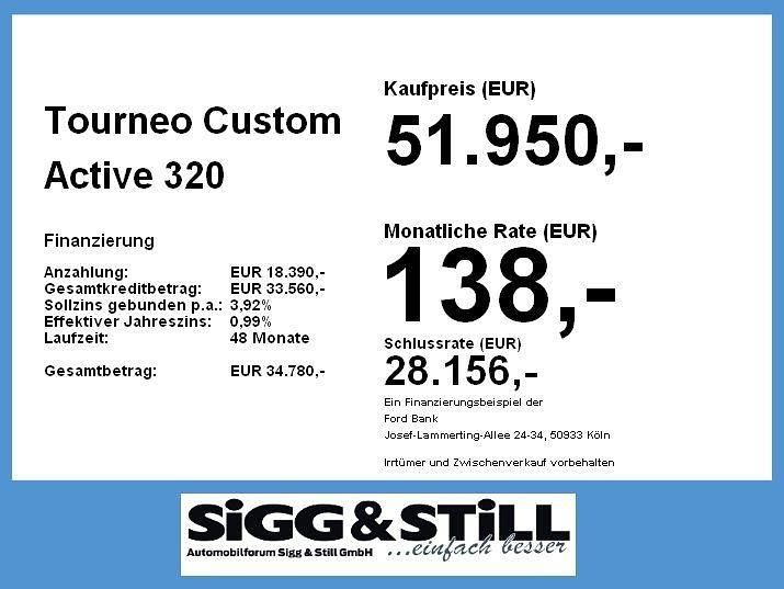 Neu Ford Tourneo Active 170 PS (125 kW) 2025 Agate black Van / Kleinbus