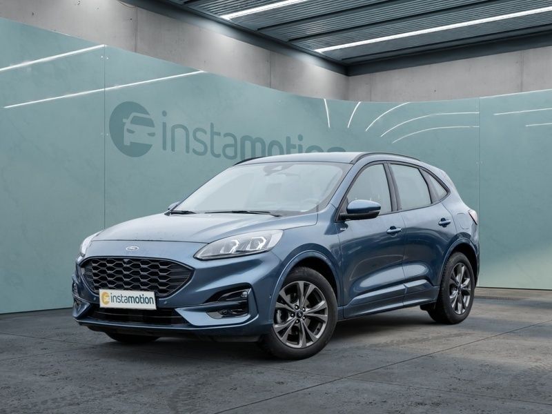 Blau Gebraucht 2023 Ford Kuga ST-Line SUV | 30.450 € (Teuer) - Bild 1/4