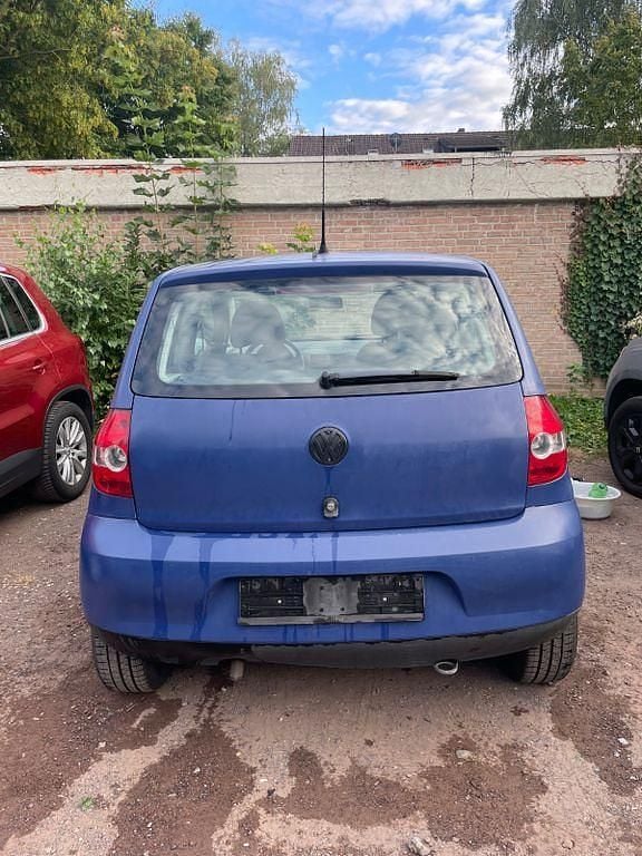 Blau Gebraucht 2008 VW Fox Kleinwagen | 500 € (Superpreis) - Bild 1/4