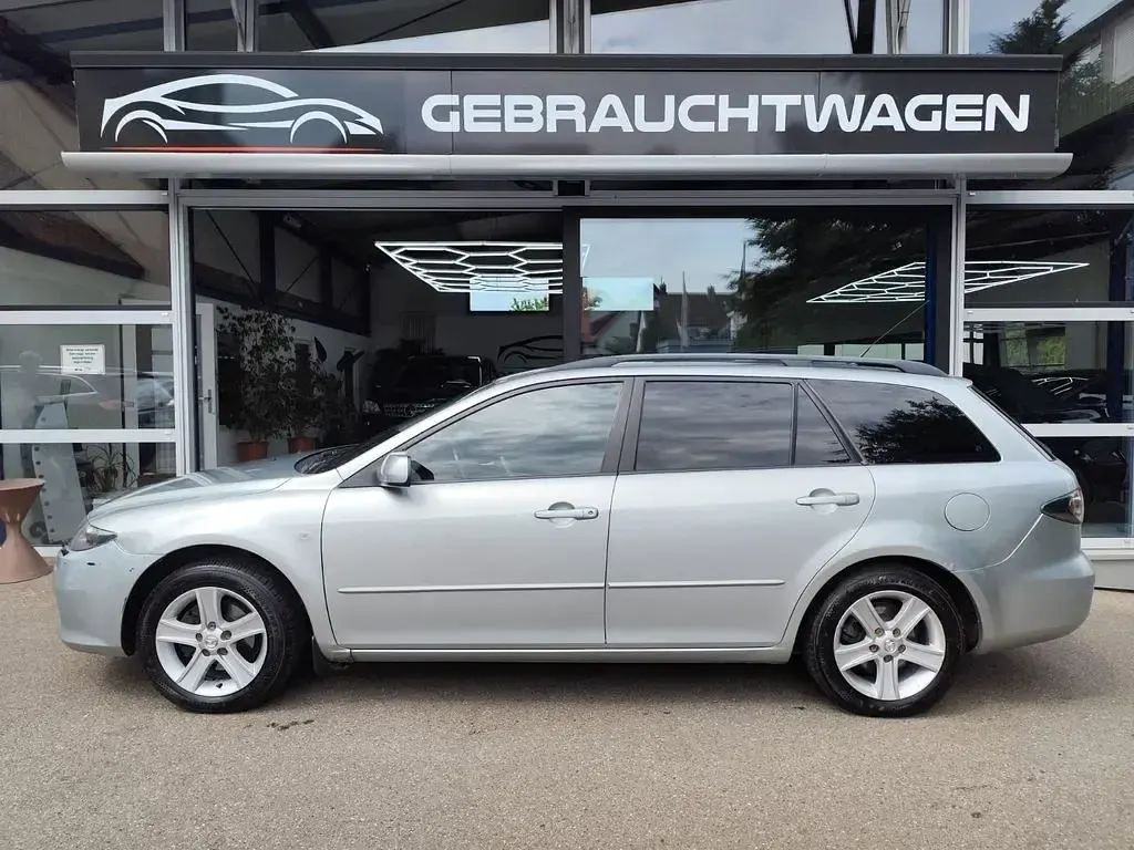 Gebraucht Mazda 6 147 PS (108 kW) 2007 Silver contrail Kombi