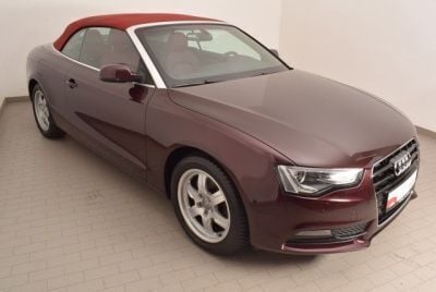 Gebraucht Audi A5 Cabriolet Design 170 PS (125 kW) 2015 Rot metallic Cabrio