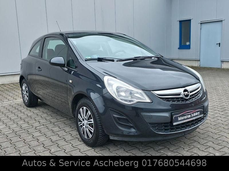 Gebraucht Opel Corsa Selection 69 PS (50 kW) 2012 Schwarz Kleinwagen
