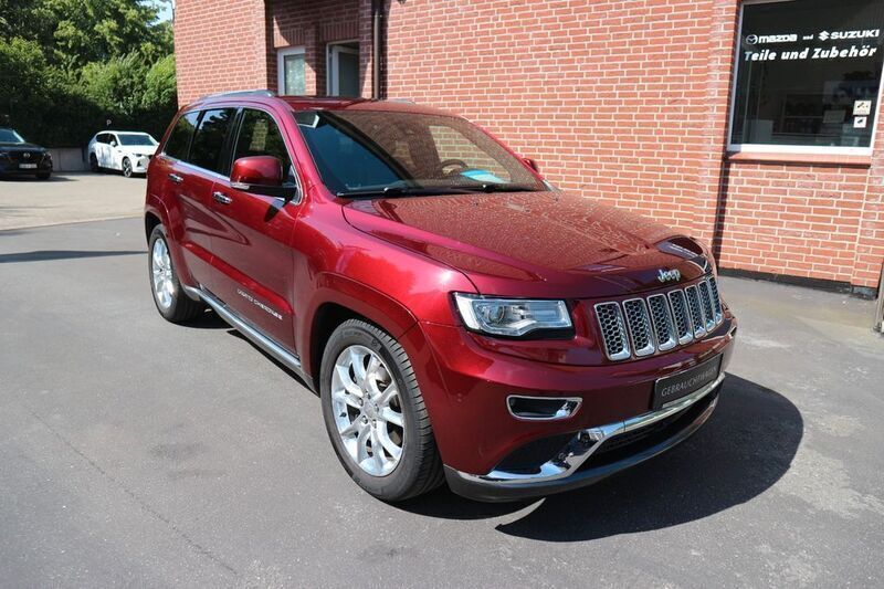 Rot Gebraucht 2016 Jeep Grand Cherokee Summit SUV | 19.900 € (Superpreis) - Bild 1/4