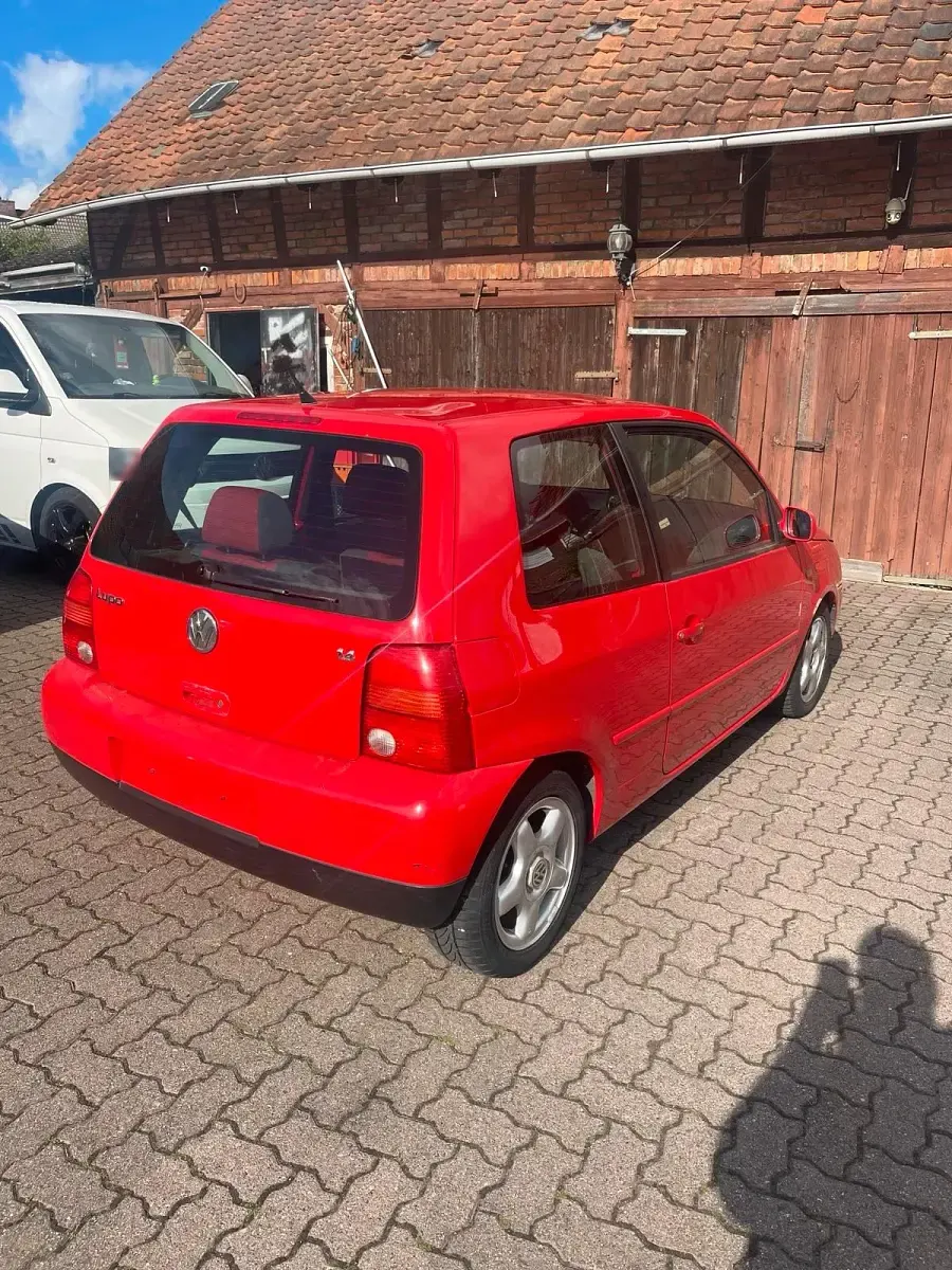 Gebraucht VW Lupo 75 PS (55 kW) 1999 Rot Kleinwagen