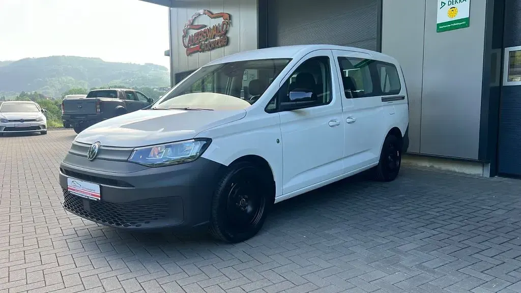 Gebraucht VW Caddy Maxi 122 PS (89 kW) 2022 Candyweiss Van / Kleinbus