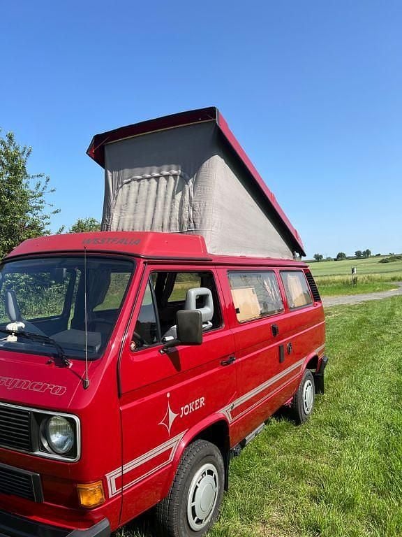 Gebraucht VW T3 69 PS (50 kW) 1986 Rot Van