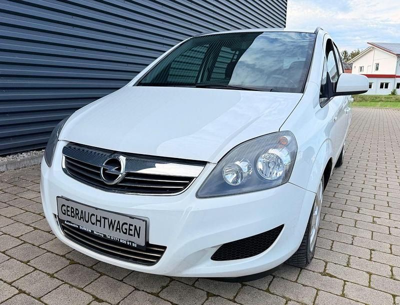 Schneeweiss/olympic/summit whi Gebraucht 2013 Opel Zafira Family Van / Kleinbus | 5.990 € (Fairer Preis) - Bild 1/4