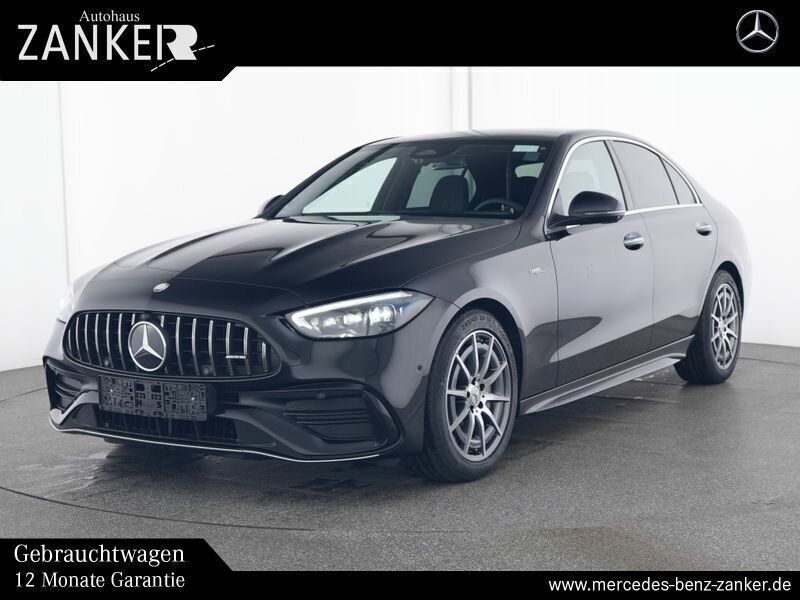 Lack obsidianschwarz Gebraucht 2024 Mercedes C43 AMG AMG Limousine | 58.900 € (Fairer Preis) - Bild 1/4