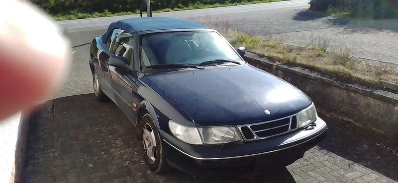 Gebraucht Saab 900 Cabriolet 130 PS (95 kW) 1997 Blau Cabrio