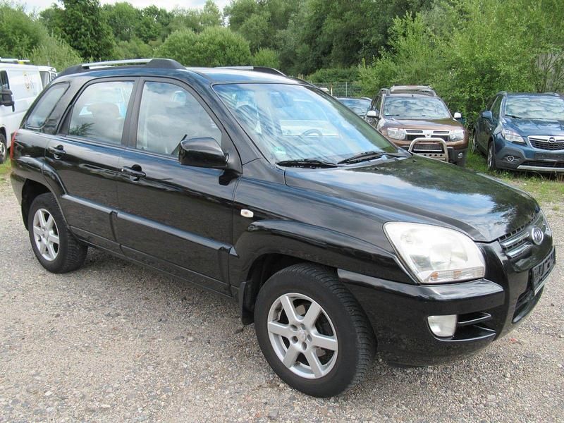 Schwarz Gebraucht 2006 Kia Sportage Active SUV | 3.450 € (Fairer Preis) - Bild 1/4