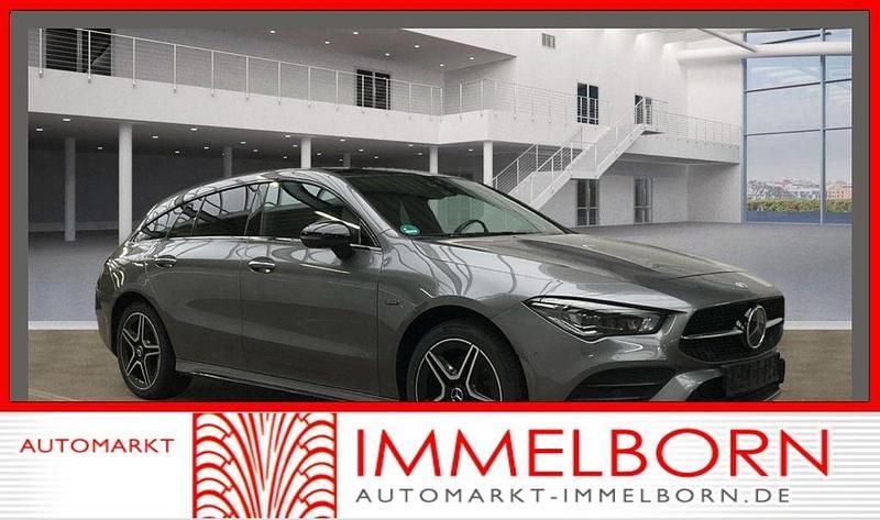 Grau Gebraucht 2021 Mercedes CLA250e Shooting Brake AMG Kombi | 22.950 € (Etwas zu teuer) - Bild 1/4
