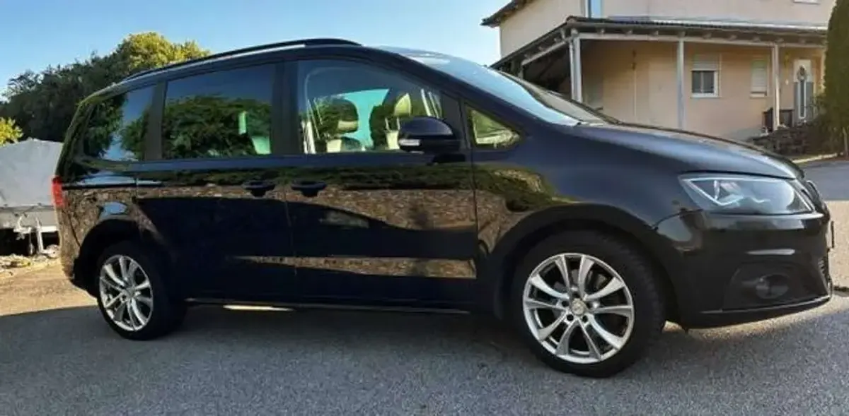 Gebraucht Seat Alhambra Ecomotive 170 PS (125 kW) 2011 Schwarz Van / Kleinbus