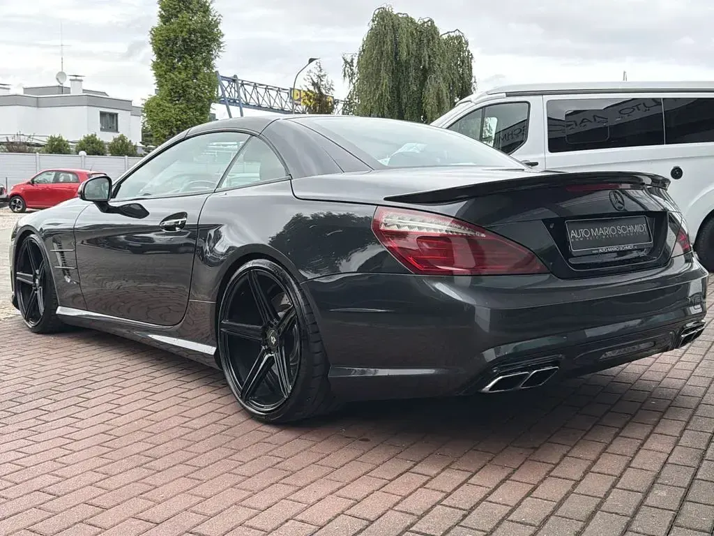 Gebraucht Mercedes SL63 AMG AMG 585 PS (430 kW) 2015 Schwarz magnetitschwarz  metalliclack (metallic) Cabrio