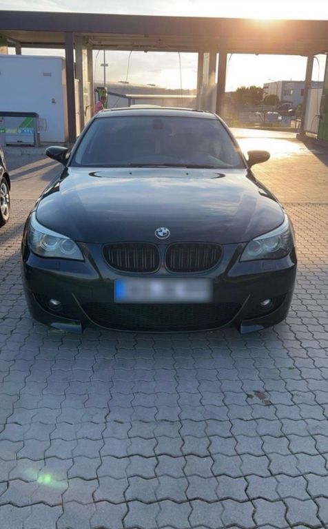 Schwarz Gebraucht 2007 BMW 523 Performance Limousine | 4.800 € (Superpreis) - Bild 1/4