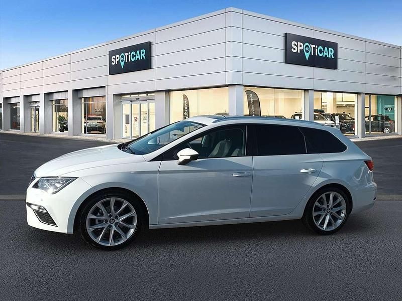 Gebraucht Seat Leon FR 150 PS (110 kW) 2017 "nevada" weiss Kombi