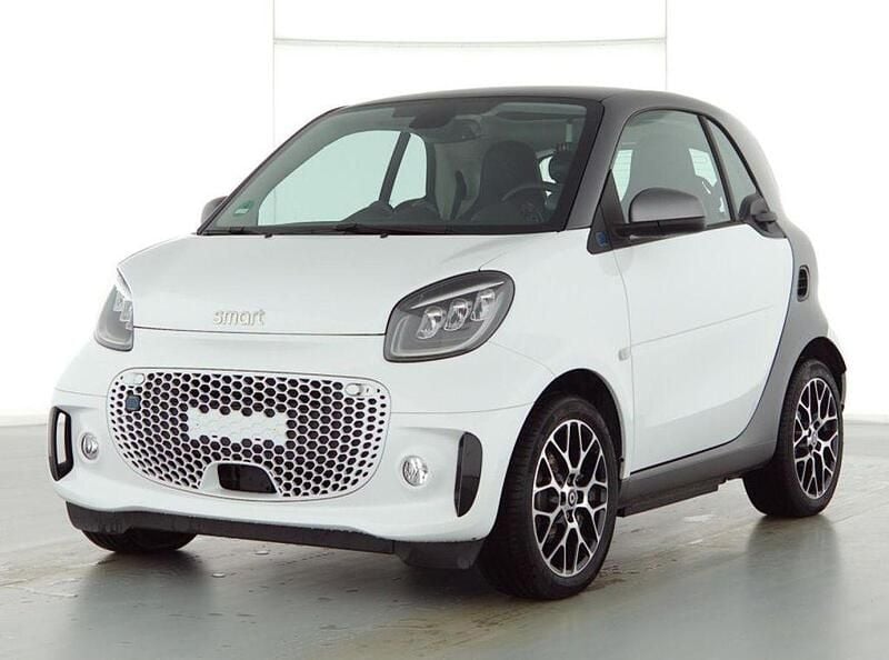 Weiß Gebraucht 2021 Smart ForTwo Electric Drive Prime Exclusive Coupé | 14.777 € (Fairer Preis) - Bild 1/4