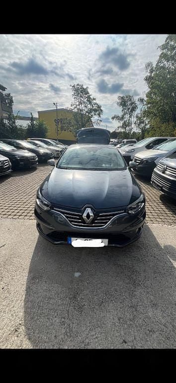 Grau Gebraucht 2019 Renault Mégane GT Line GT-Line Limousine | 11.699 € (Superpreis) - Bild 1/4