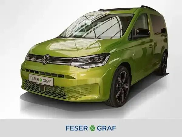 Golden green metallic Neu 2024 VW Caddy Life Van / Kleinbus | 44.483 € (Teuer) - Bild 1/4