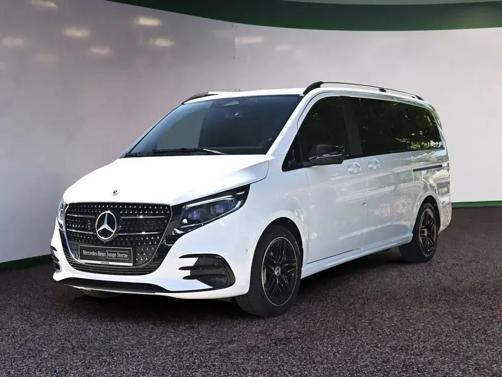 Gebraucht Mercedes V300 Exclusive 237 PS (174 kW) 2025 Weiss / bergkristallweiß Van / Kleinbus