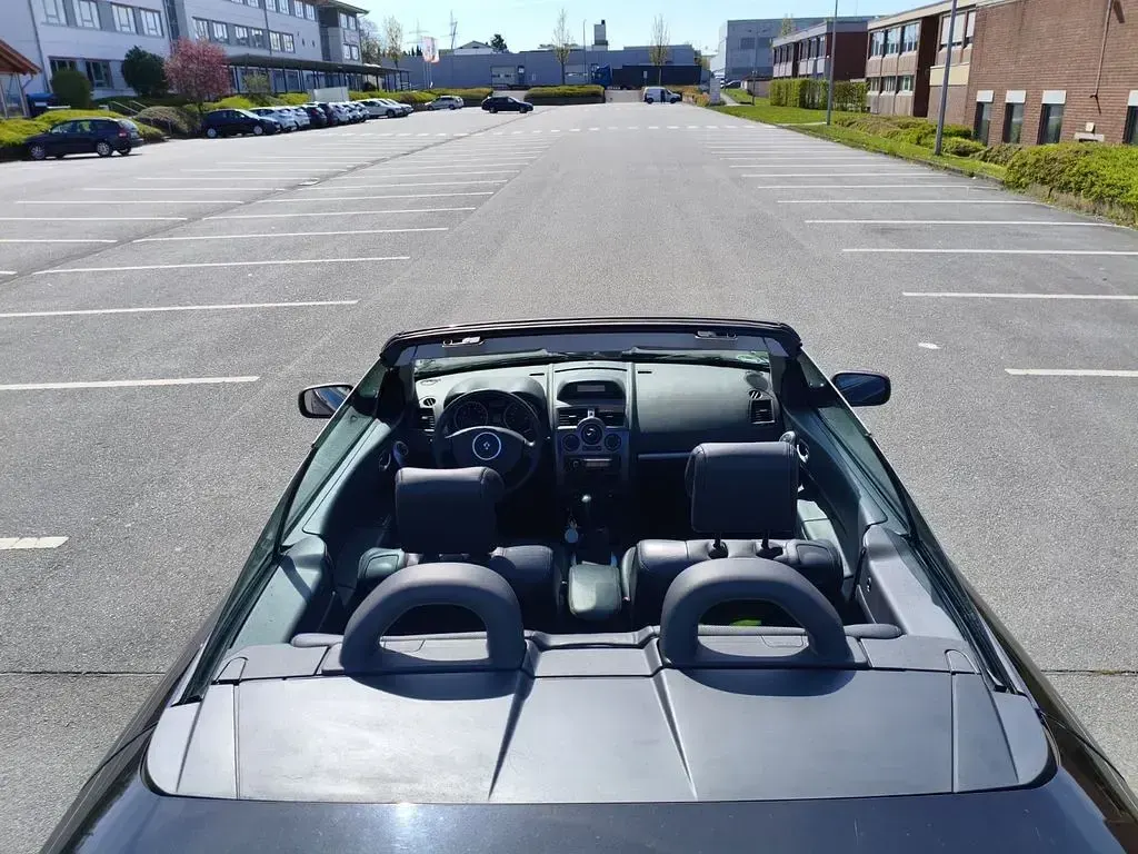 Gebraucht Renault Mégane Cabriolet 111 PS (81 kW) 2007 Schwarz Cabrio