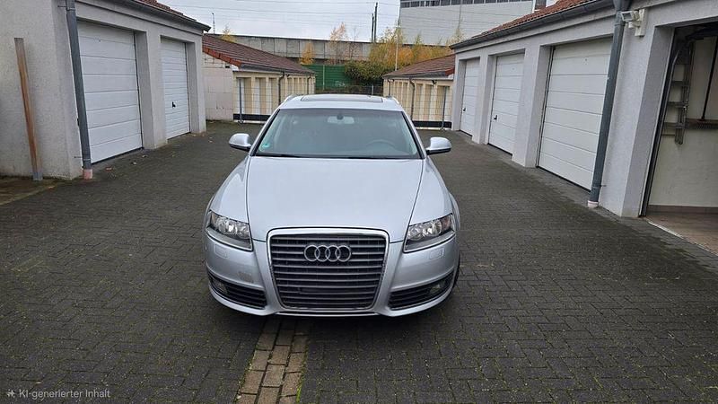 Silber Gebraucht 2009 Audi A6 Kombi | 4.400 € (Guter Preis) - Bild 1/4