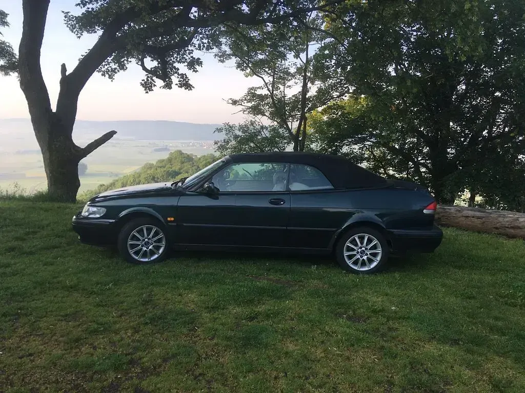 Gebraucht Saab 9-3 Cabriolet 154 PS (113 kW) 1999 Grün Cabrio