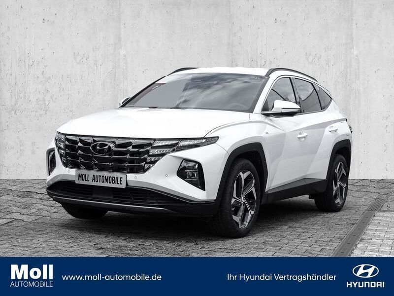 Atlas white / sol Gebraucht 2023 Hyundai Tucson N Line SUV | 39.000 € (Teuer) - Bild 1/4