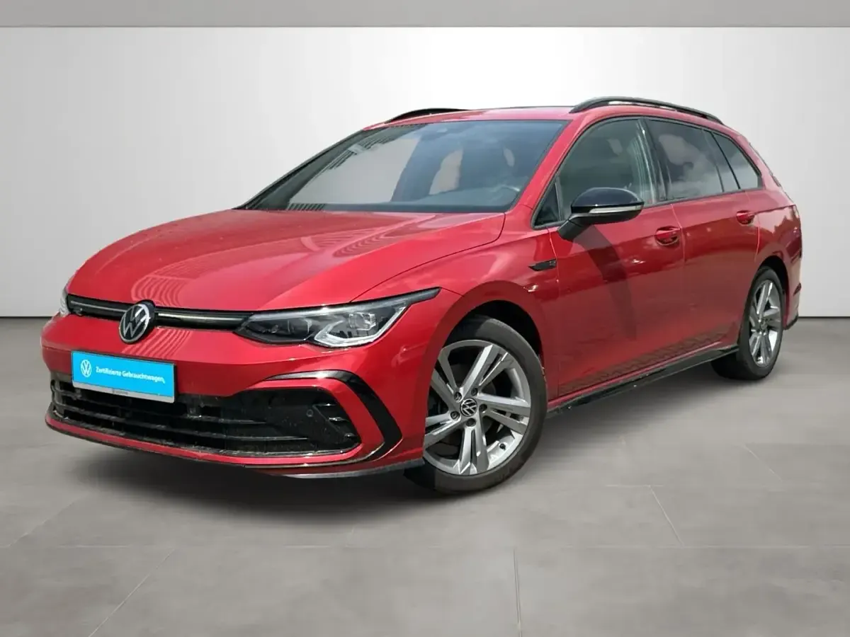 Gebraucht VW Golf VIII R-line 150 PS (110 kW) 2020 Rot Kombi