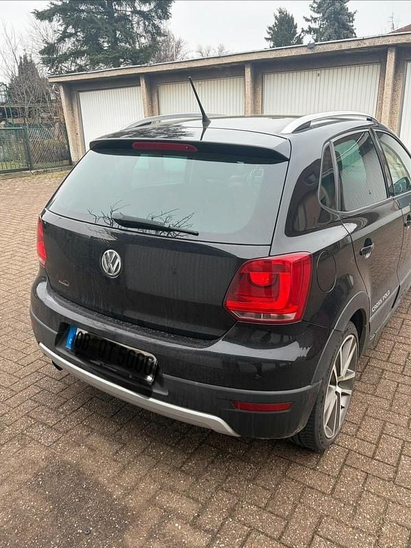 Gebraucht VW Polo Cross 86 PS (63 kW) 2010 Schwarz Kleinwagen