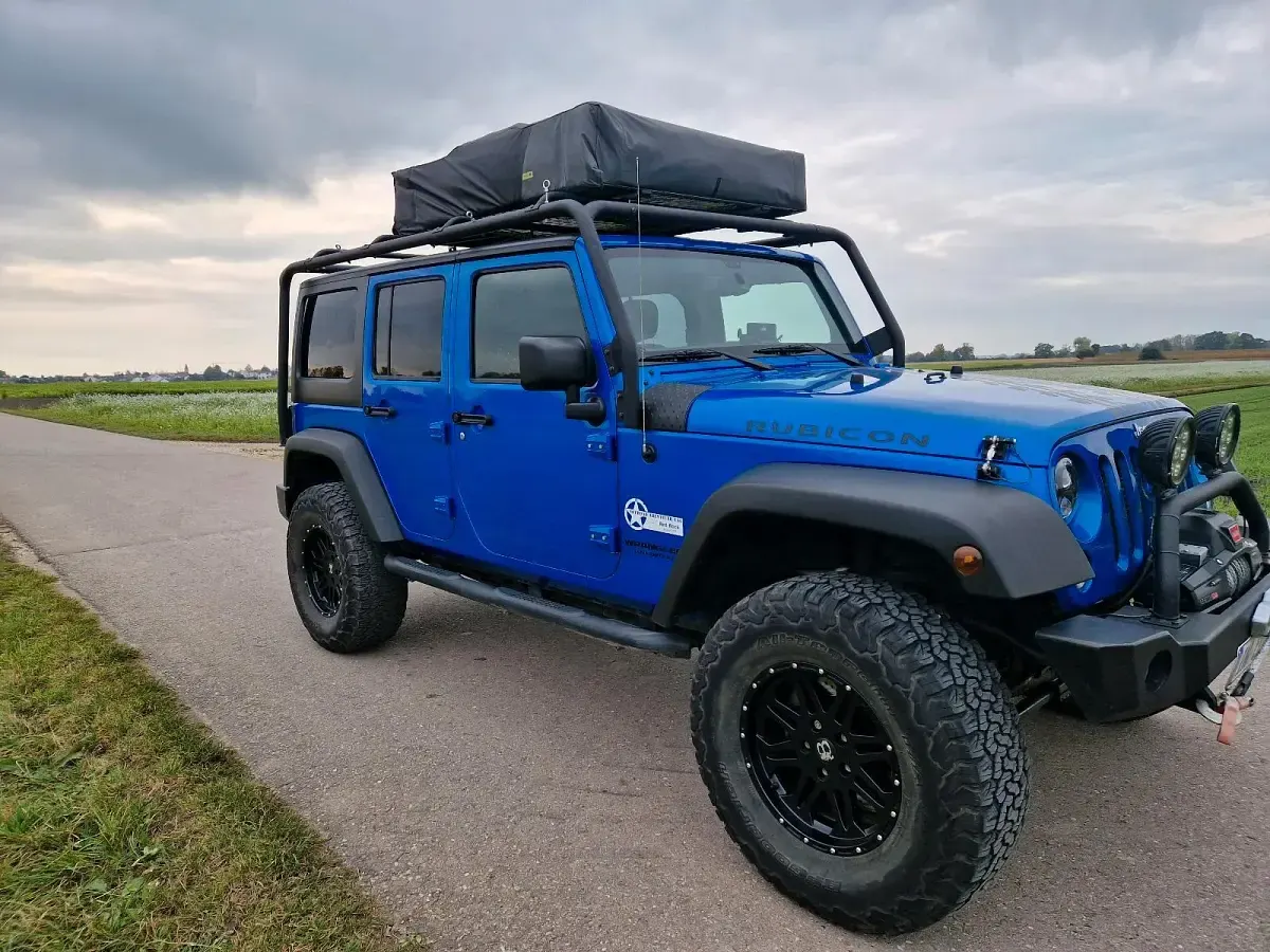 Gebraucht Jeep Wrangler Rubicon 200 PS (147 kW) 2016 Blau SUV