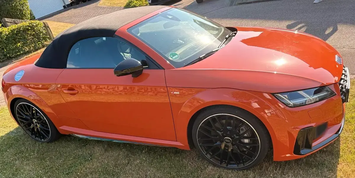 Gebraucht Audi TT Roadster S-Line 245 PS (180 kW) 2019 Orange Cabrio