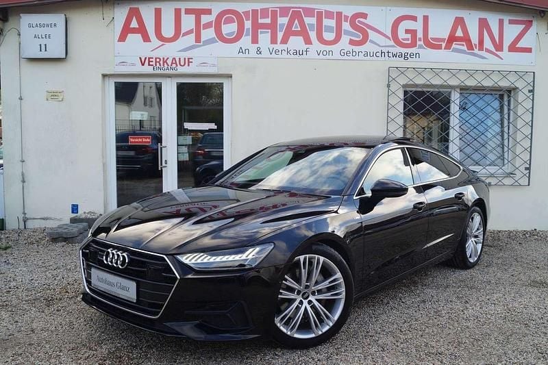 Mythosschwarz Gebraucht 2021 Audi A7 S-Line Kleinwagen | 43.900 € (Superpreis) - Bild 1/4