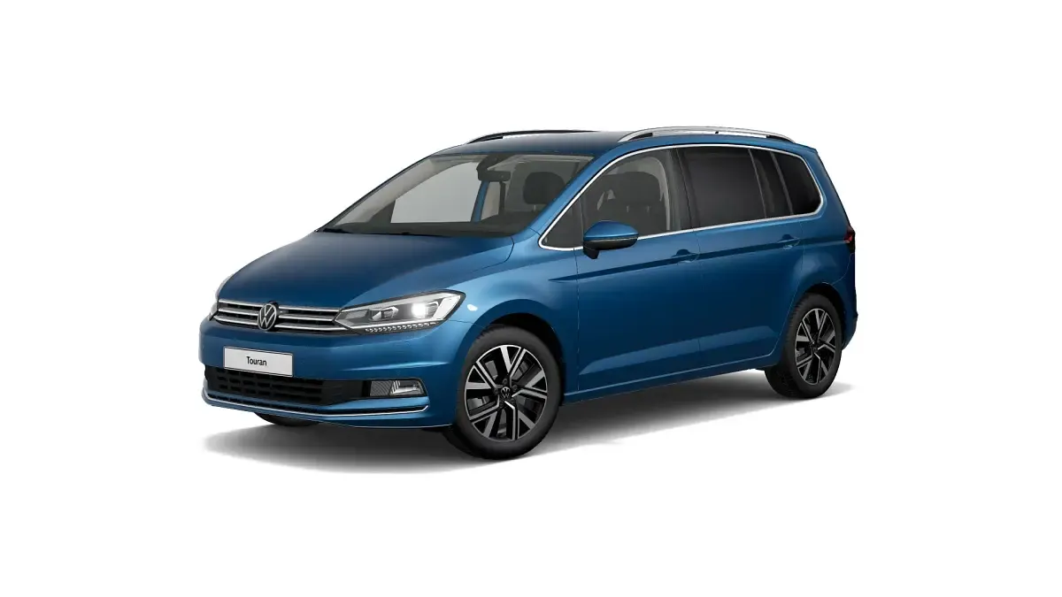 Usata VW Touran Highline 150 CV (110 kW) 2022 Blu Monovolume
