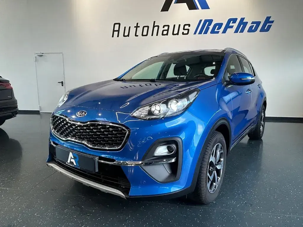 Gebraucht Kia Sportage Vision 177 PS (130 kW) 2020 Blau SUV