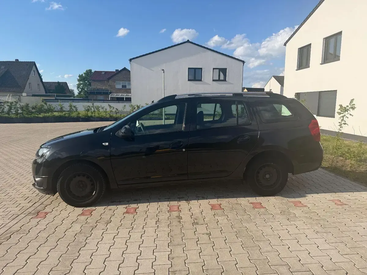 Gebraucht Dacia Logan MCV Prestige 90 PS (66 kW) 2014 Schwarz Kombi
